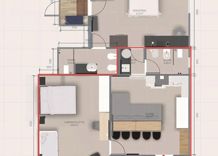 Konukevi Typic Loft 3*